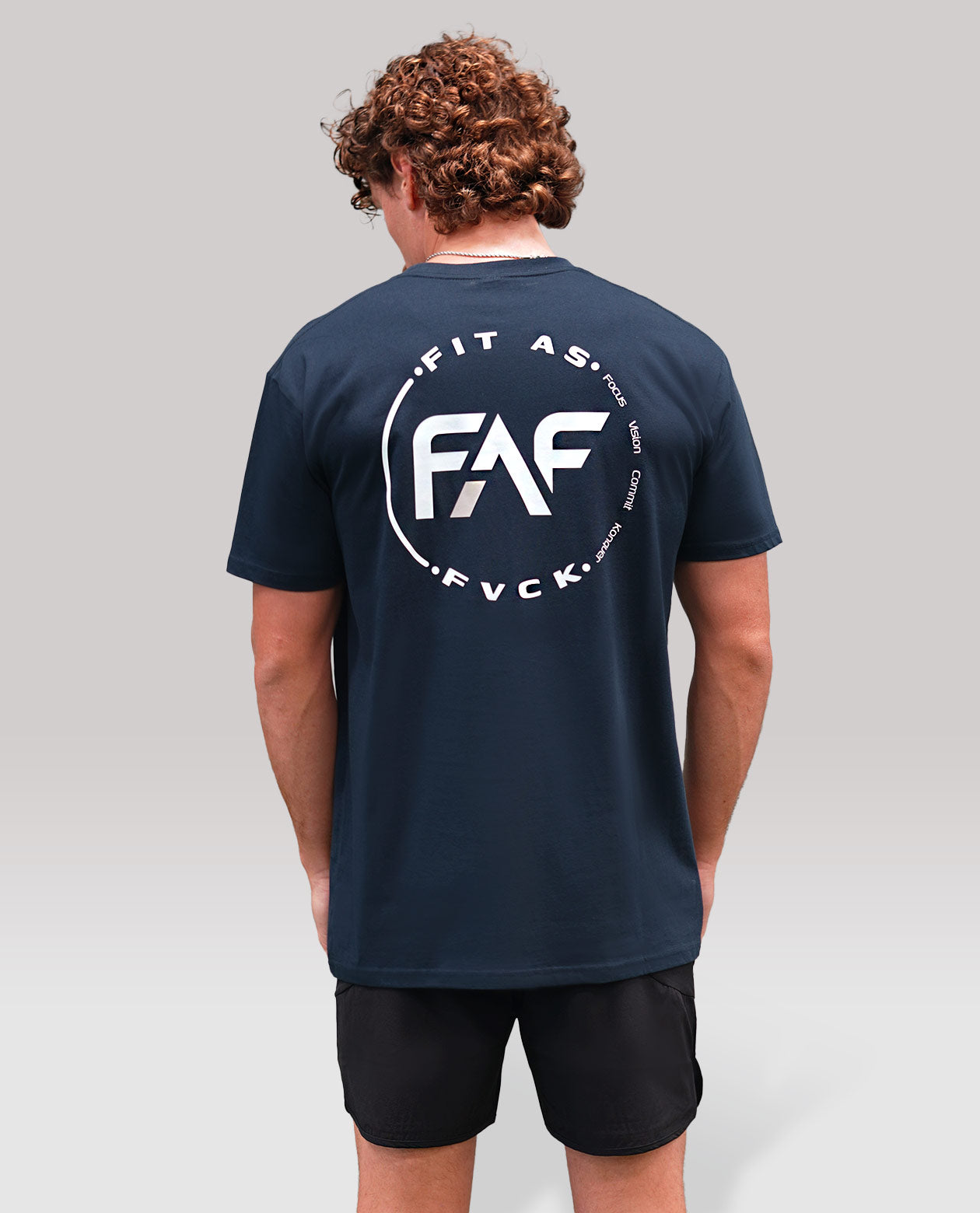 Konquer Navy Tee